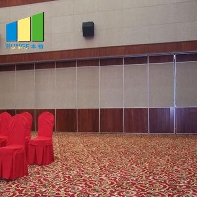 MDF Melamine Sliding Partition Wall for Banquet Room