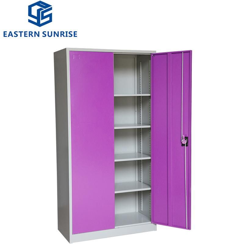 Factory Direct Sales Industrial Swing Door Metal Display Storage Cabinet