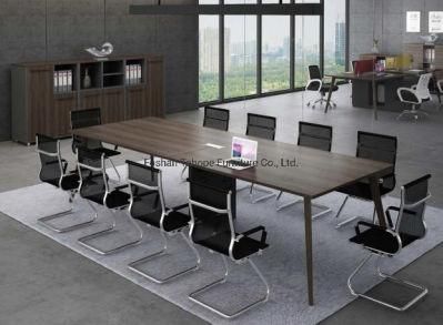 School Company Large Durable Stable Wooden Modern Conference Table