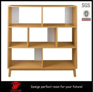 Craft Storage Unit Cube Shelving Display Shelf with Soild Wood Legs