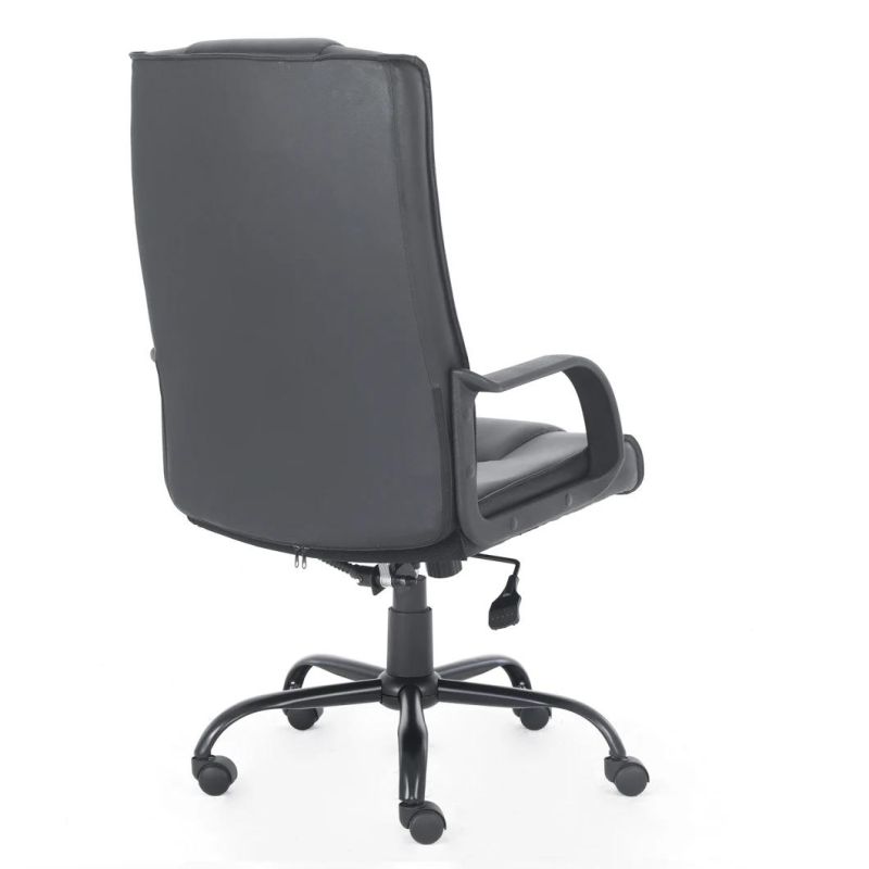 Factory Wholesale High Back Aluminum Base PU Executive Office Chair