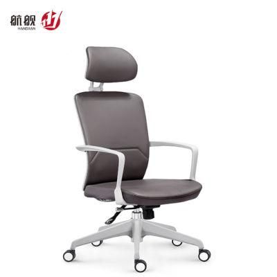 Lumbar Support Office Chair with Headrest for Boss/Manager