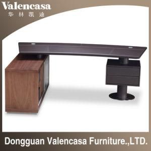 Writting Desk Corner Book Table Walnut Wood Table for Writting Room Office Room