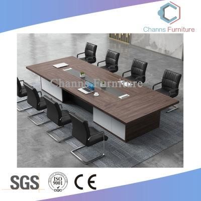 Luxury Office Furniture Melamine Meeting Table (CAS-CA01)