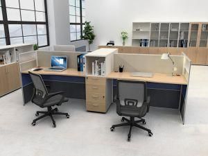 Newest Board Desk Four People Cubicle Workstation with Great Price