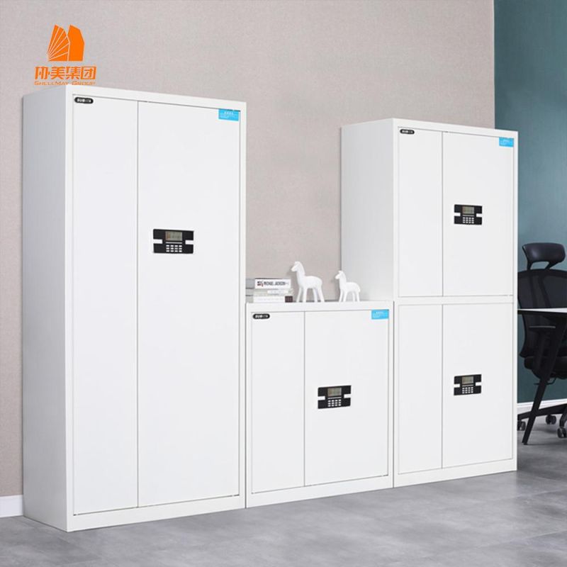 Steel Security File Cabinet with Double Doors and Multilayer Partitions