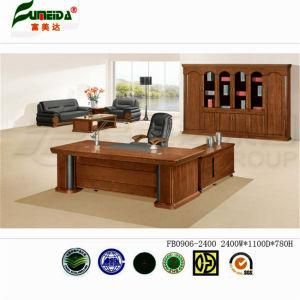 Melamined Density Fiberboard Office Table with Wood Veneer