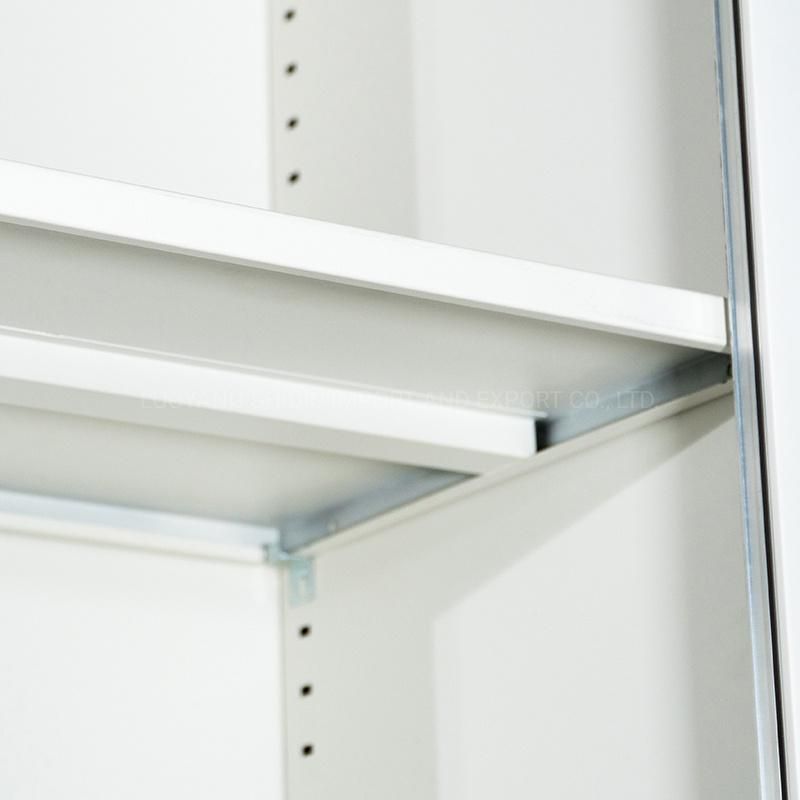 Medium Height Paperflow Door File Storage Cabinet with Adjustable Shelf