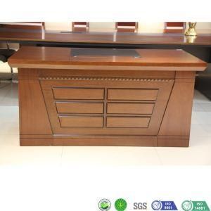Modern Office Table Design for Staff Office Working with Mobile Side Table