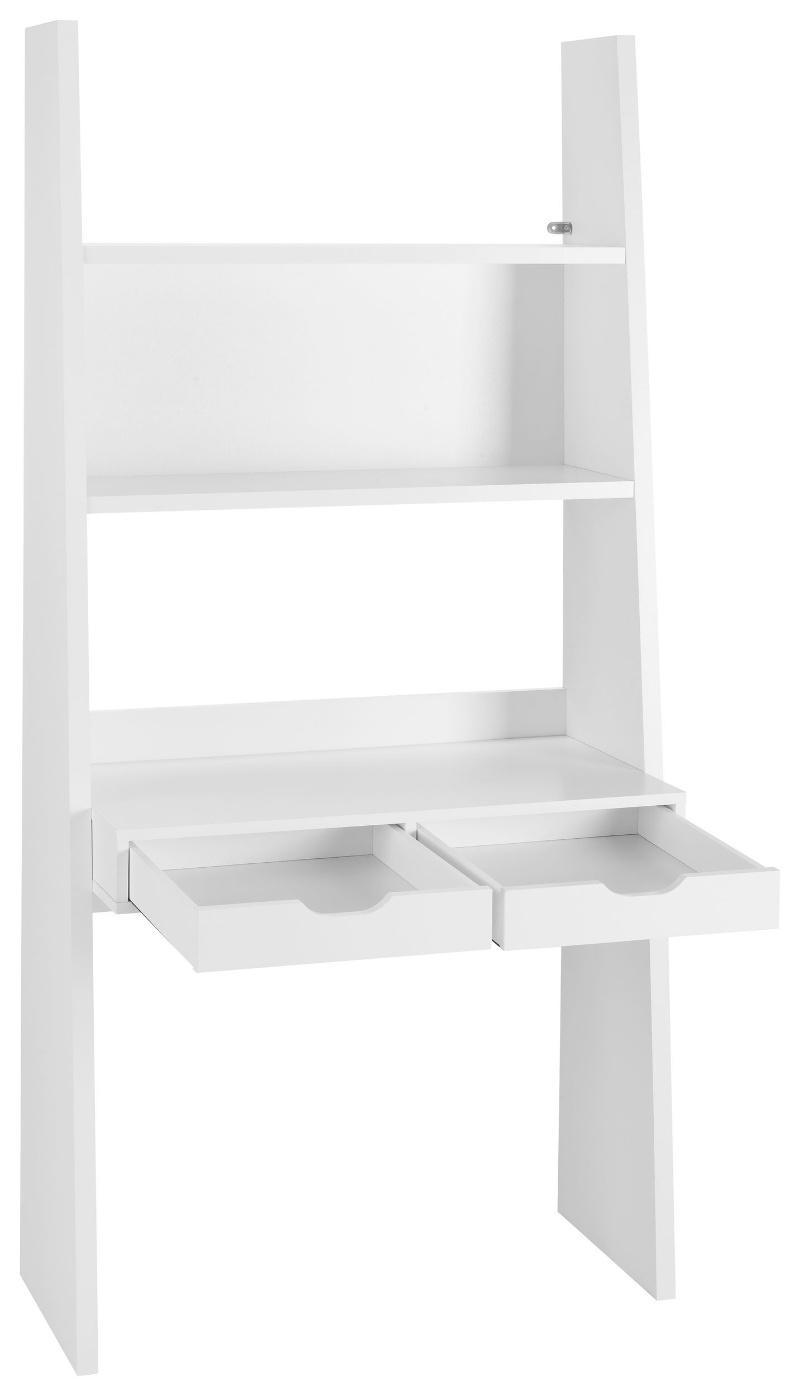 Adjustable Ladder Computer Desk, Wood Computer Table