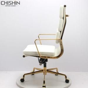 Gloden Color Ergonomic Office Chair with Arms