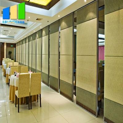 Manufacturer Restaurant Room Divider Soundproof Folding Screen Partition Wall