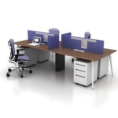 high End Low Price Wholesale Modern Computer 6 Person Standard Sizes of Workstation Furniture