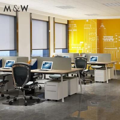 Modern Office Table Office Furniture 2 Person Workstation