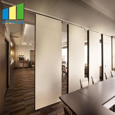 Acoustical Folding Door Partition Mobile Partition Panel for Classroom Room Divider