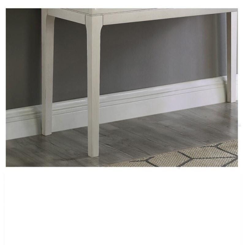 Flip-style Desk and Dresser Integrated Dresser White Distressed