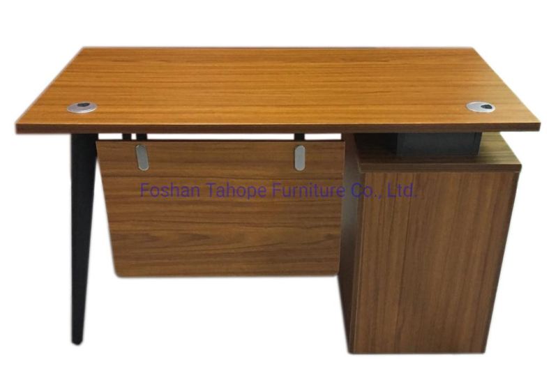 New Products Promotion Modern Melamine Home Office Furniture Wholesale Metal Staff Writing Computer Desk
