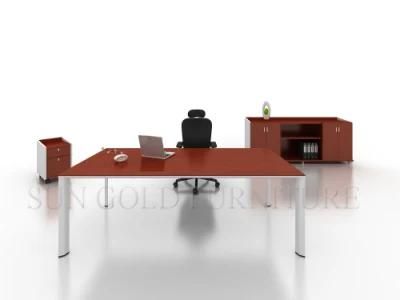 Cheap MDF Modern Office Desk, Office Furnitre (SZ-OD177)