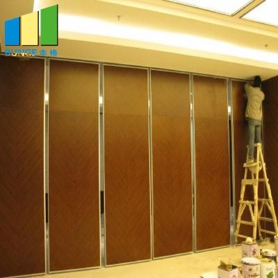 Banquet Hall Sliding Room Partitions Movable Foldable Walls