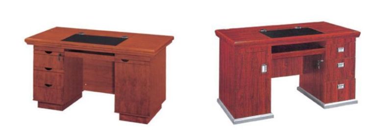 Classic Design MDF Cherry Computer Office Table Wooden Furniture (TH-5714)