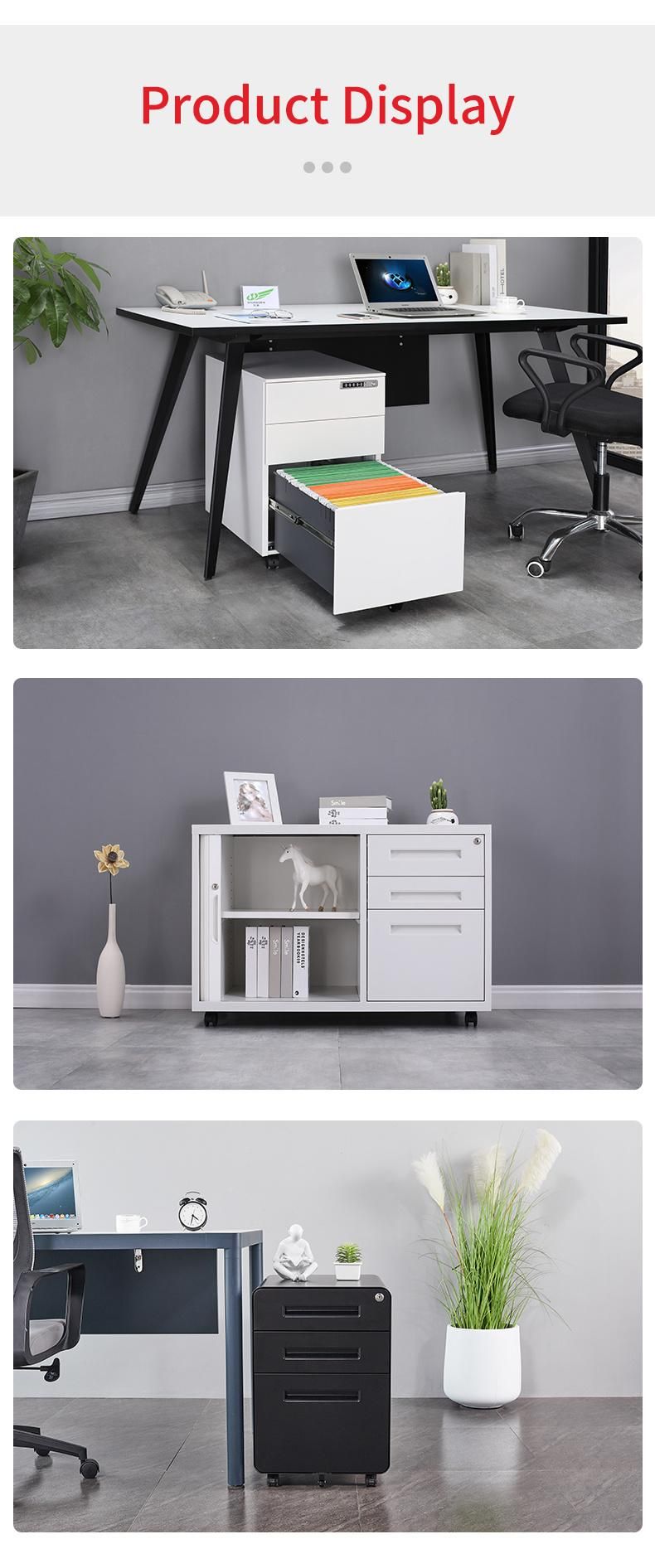 3 Drawer Office Mobile Pedestal