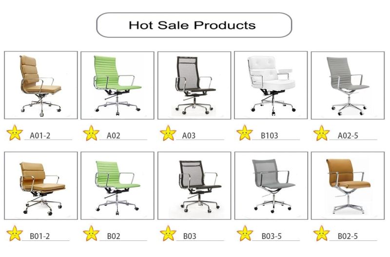 Premium Green PU Office Furniture Boss Manager Conference Chair