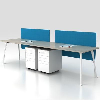 Open Space Office Computer Desk Furniture Face to Face 2 Seater Office Desk