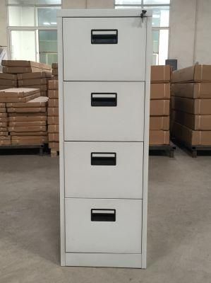 Morden Office Furniture Kd Structure Vertical 4 Drawers Filing Cupboard