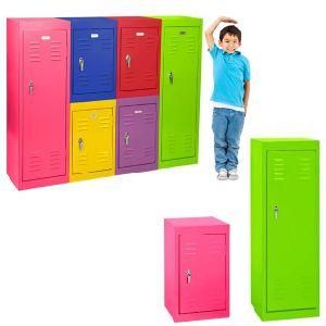 Knock Down Single Door Metal Kids Storage Locker Cabinet Furniture