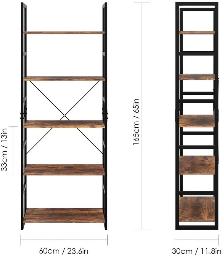 High Quality School Furniture Library Home Bookshelf