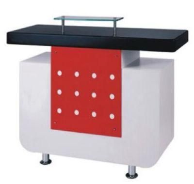 Hl-026A 2021 Top Quality Mix Color Salon Reception Table Consult Table for Sale Cashier Desk Check-out Counter Checkstand