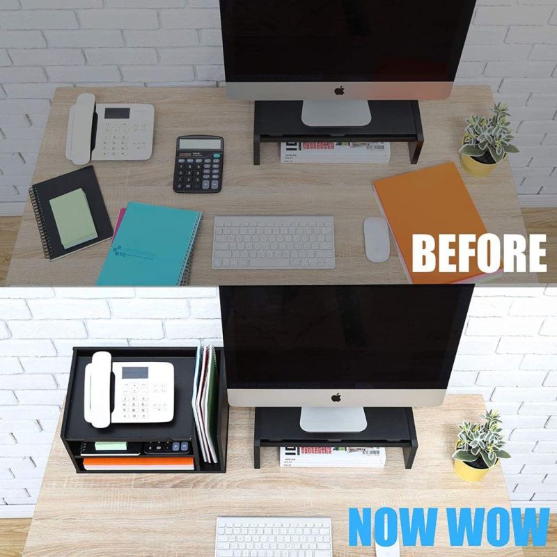 Modern Simple Office Furniture Small Removable Receptacle Computer Desk