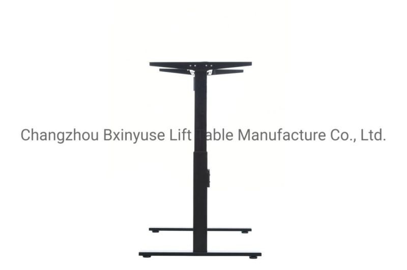 China Factory Professional signal Motor Electric Standing Desk Two Legs Lifting Table