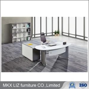 Chinese Furniture Luxury Executive Office Table in Baking Painting (9972)