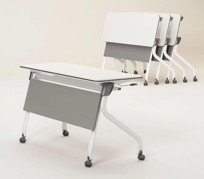 Removable Study Table for School Study or Training Room with Folding Base