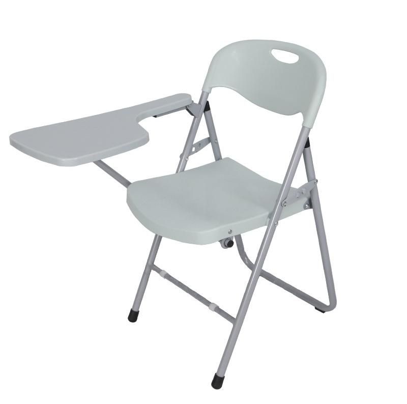 New Arrival Plastic Writepad Board Fold Office Meeting Visitor Training Study Computer Chair School Student Use