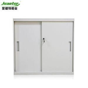 High Quality Customized Adjustable Shelves Metal File Cabinet Sliding Glass Door Display Cabinet
