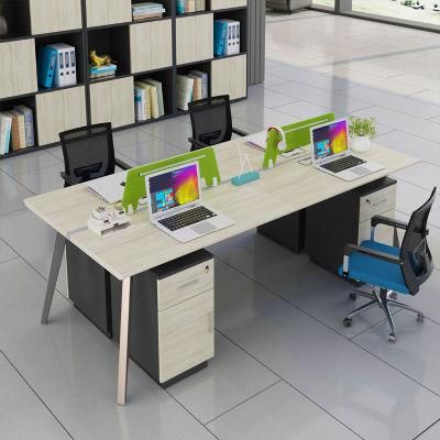 Office Project Interior Modular Call Center Wooden Computer Workstation Desk Furniture