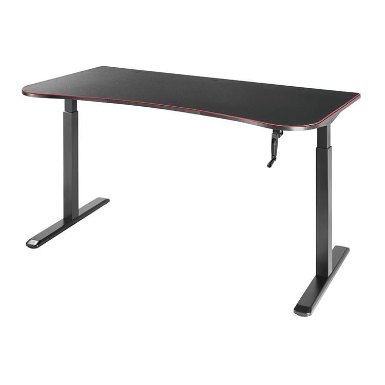 Manual Height Adjustable Office Laptop Game Desk PC Gamer Gaming Desk