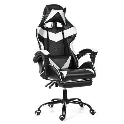 Comfort Upholstery PU Leather Swivel PC Racing Game Chair