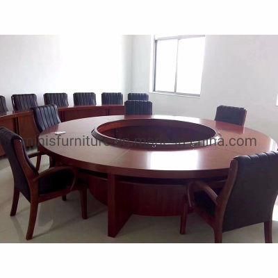 (M-CT373) Popular Hotel/Govenment/School Office Furniture Round Wood Conference Table