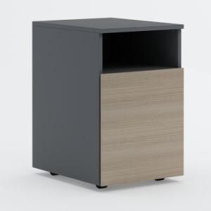 2020 Factory Hot Sale Oak Wooden Design Melamine Wooden File Cabinet
