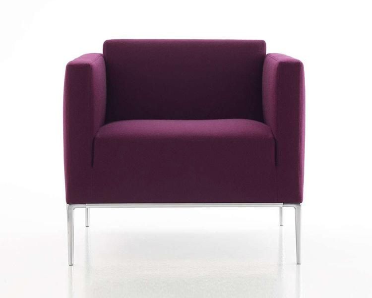 Modern Design Three Seater Commercial Sofa Chaise for Reception Lounge