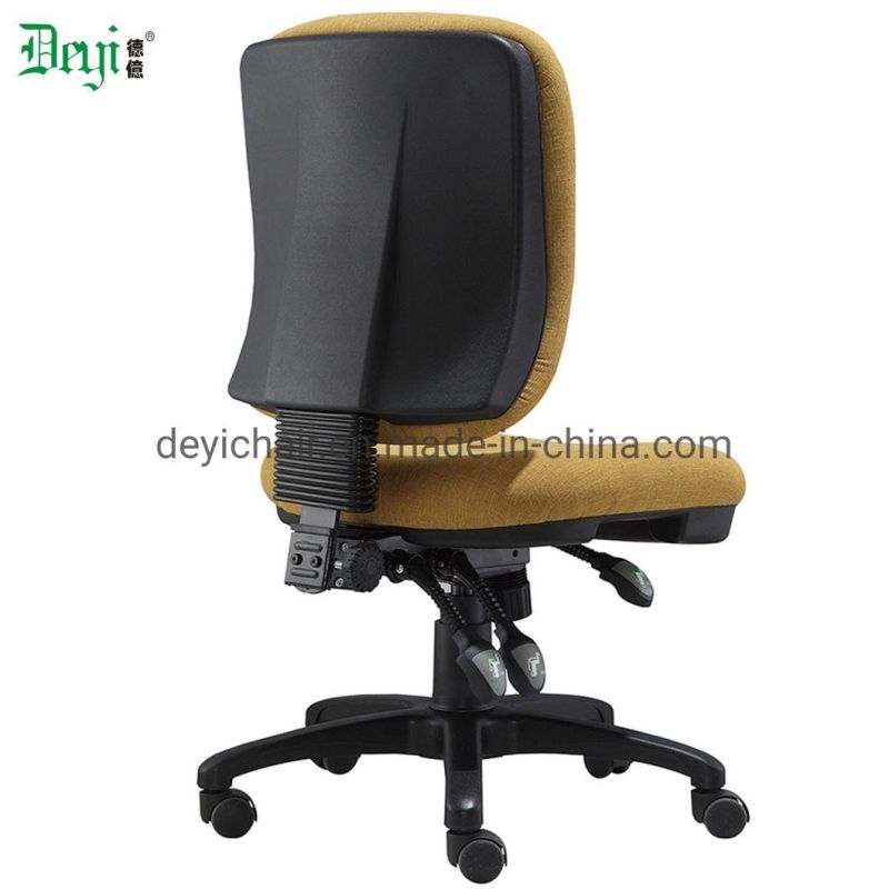 3 Lever Heavy Duty Mechanism Without Armrest Nylon Base Fabric Seat and Back MID Back Office Furniture Office Chair