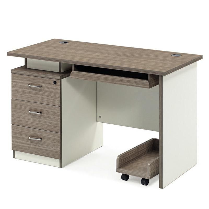 Modern Wooden Office Computer Desk with Drawer