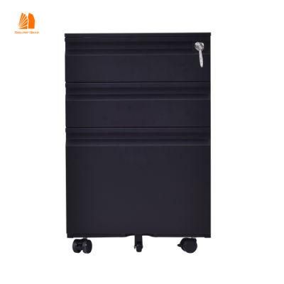 Office Furniture 5 Wheels Mobile Pedestal Colorful Factory Direct
