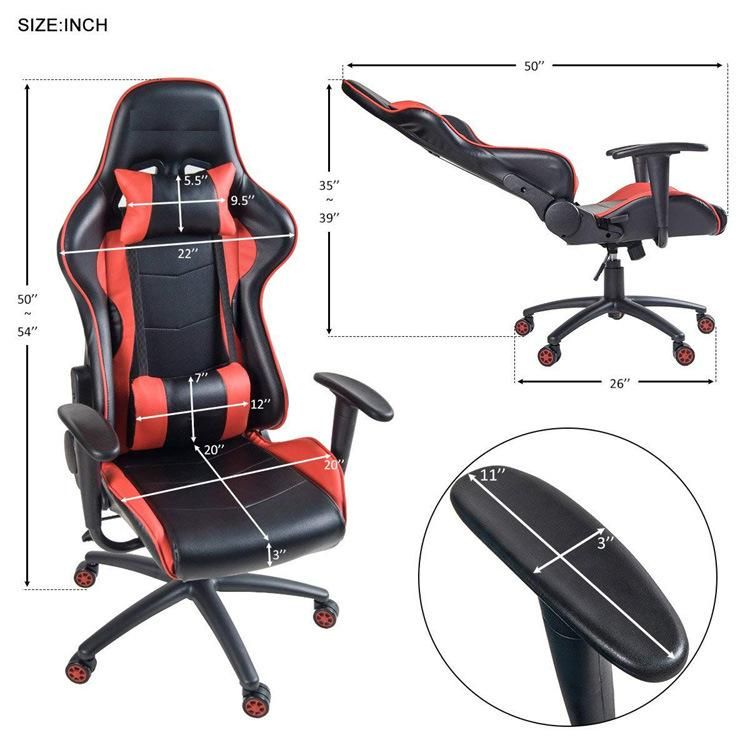 (VENUS) Partner 2019 Best Armrest Ergonomic Executive Office Gaming Chair, Customize Embroidery Logo Gaming Chair