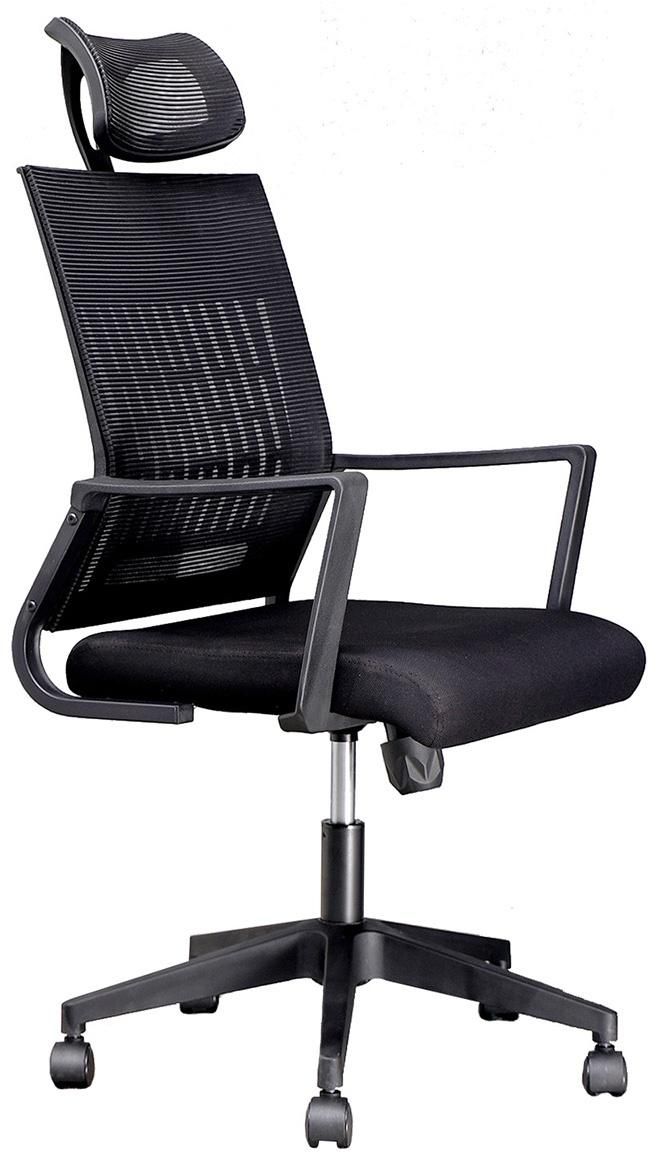 Staff Revolving Armrest Office Visitor Swivel Computer Chair Nylon Feet