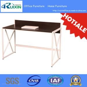 Modern Wooden and Steel Office Table (RX-D1038)