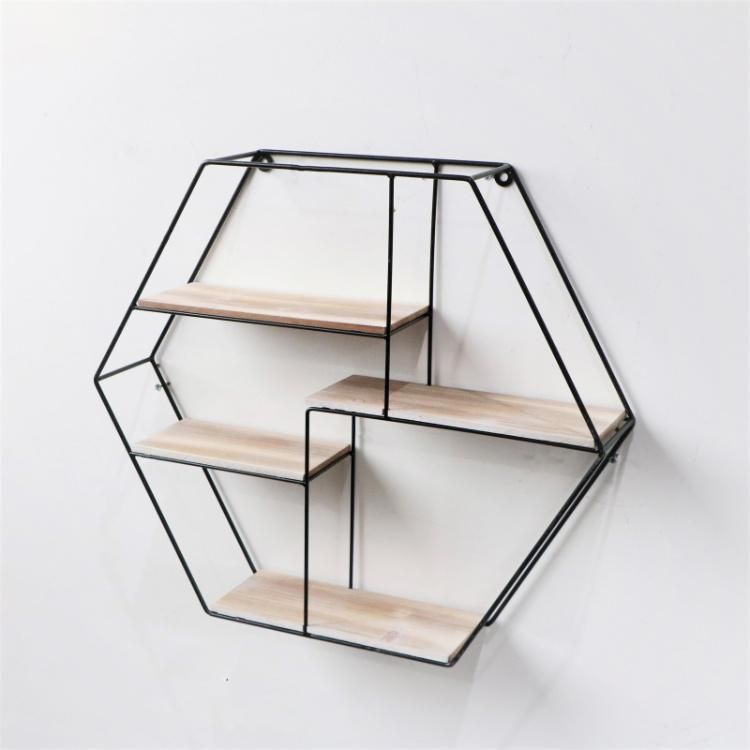 2022 Moon Phase Wall Hanging Decor Wood Moon Shelf